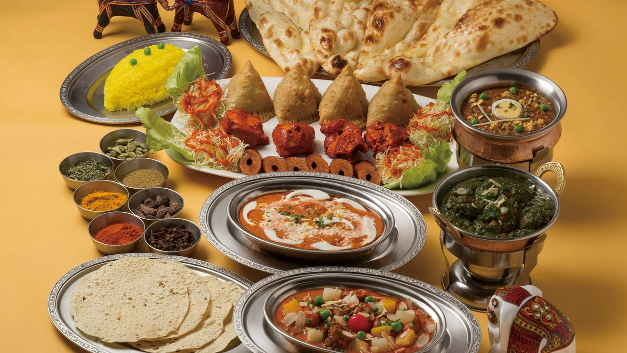 Which Indian food is available all over the world?